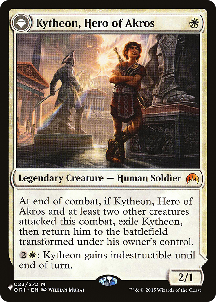 Kytheon, Hero of Akros (LIST-023) [Mystery Booster] The List MTG Single Wizards of the Coast