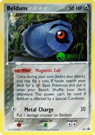 Beldum - 022 (League Promo) [Winner] () [Promos: League & Championship Cards] Pokemon Single Pokémon