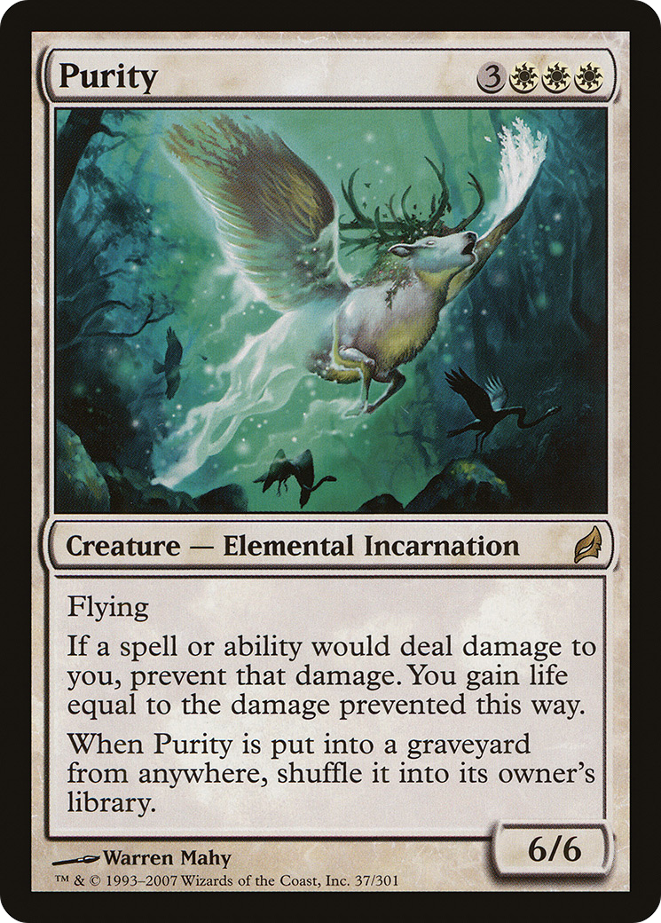Purity (LRW-037) [Lorwyn] MTG Single Wizards of the Coast