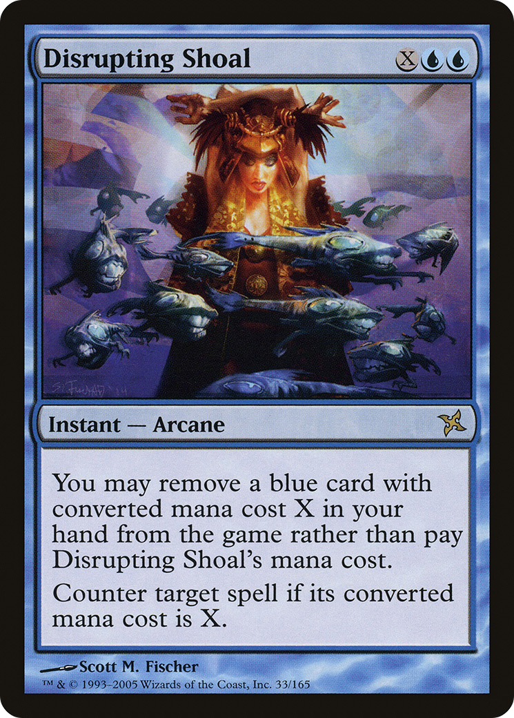 Disrupting Shoal [Betrayers of Kamigawa] MTG Single Magic: The Gathering