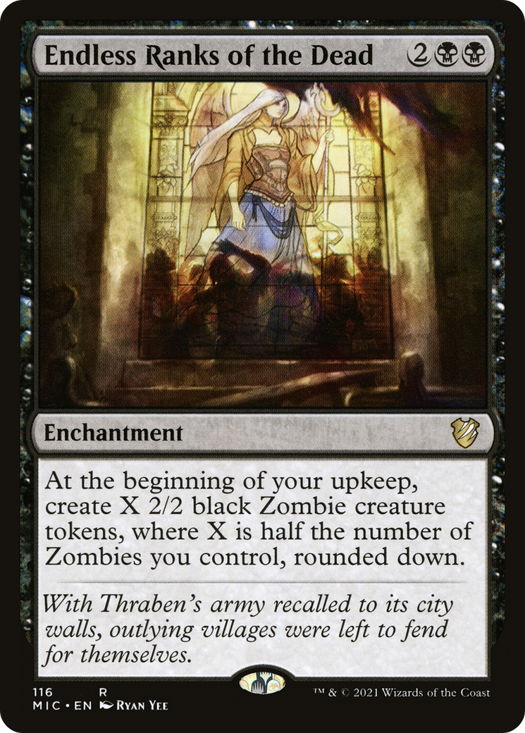 Endless Ranks of the Dead (MIC-116) [Midnight Hunt Commander] MTG Single Wizards of the Coast