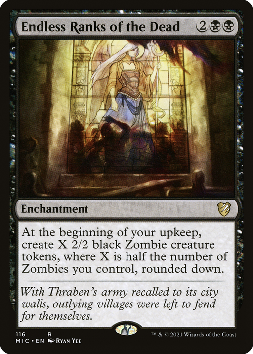 Endless Ranks of the Dead (MIC-116) [Midnight Hunt Commander] MTG Single Wizards of the Coast