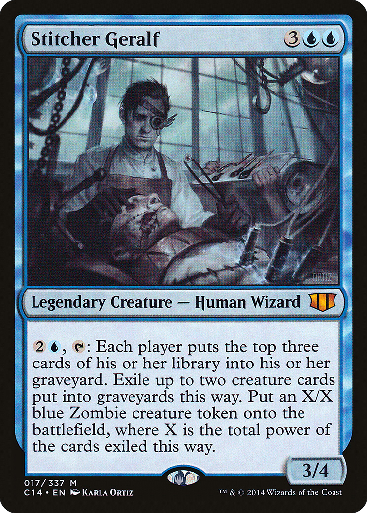 Stitcher Geralf (C14-017) [Commander 2014] MTG Single Wizards of the Coast