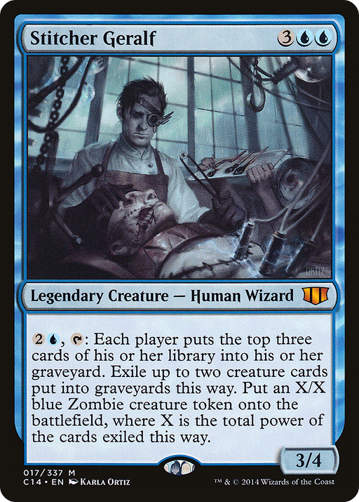 Stitcher Geralf (C14-017) [Commander 2014] MTG Single Wizards of the Coast