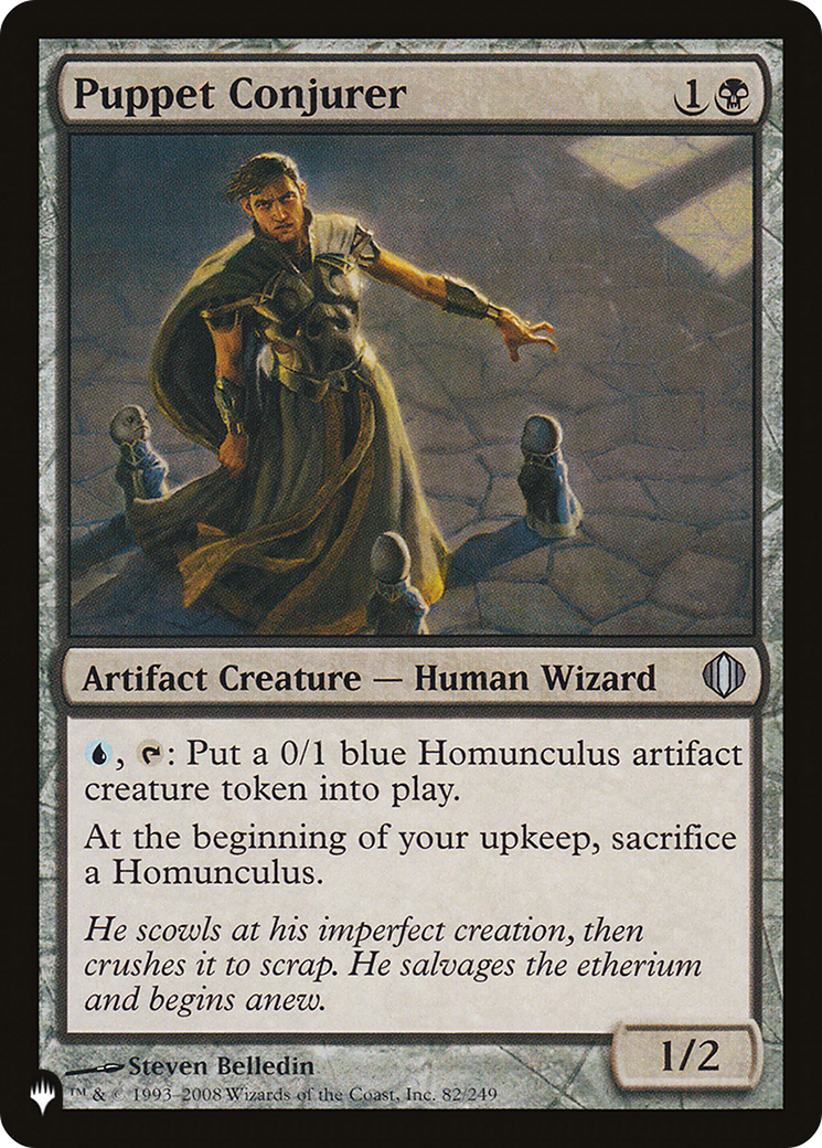 Puppet Conjurer (LIST-ALA-82) [Mystery Booster] The List MTG Single Wizards of the Coast