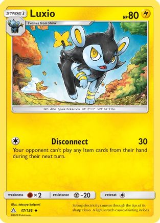 Luxio (/156) [SM: Ultra Prism] Pokemon Single Pokémon