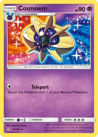 Cosmoem (61/156) Reverse Holofoil [SM: Ultra Prism] Pokemon Single Pokémon