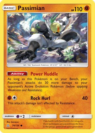 Passimian (/156) Reverse Holofoil [SM: Ultra Prism] Pokemon Single Pokémon
