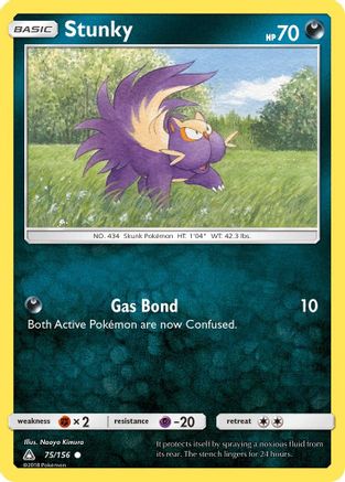 Stunky (/156) [SM: Ultra Prism] Pokemon Single Pokémon
