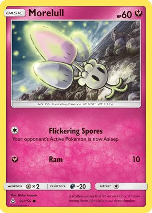 Morelull (92/156) Reverse Holofoil [SM: Ultra Prism] Pokemon Single Pokémon