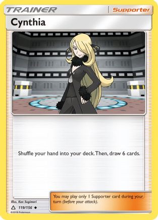 Cynthia (119/156) Reverse Holofoil [SM: Ultra Prism] Pokemon Single Pokémon