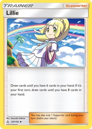 Lillie (125/156) Reverse Holofoil [SM: Ultra Prism] Pokemon Single Pokémon