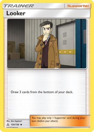 Looker (126/156) Reverse Holofoil [SM: Ultra Prism] Pokemon Single Pokémon
