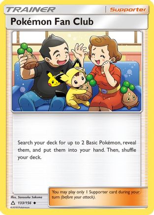 Pokemon Fan Club (133/156) Reverse Holofoil [SM: Ultra Prism] Pokemon Single Pokémon