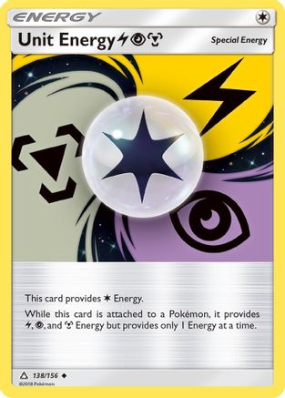 Unit Energy LPM (138/156) [SM: Ultra Prism] Pokemon Single Pokémon