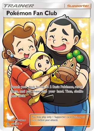 Pokemon Fan Club (Full Art) 155/156 Holofoil [SM: Ultra Prism] Pokemon Single Pokémon