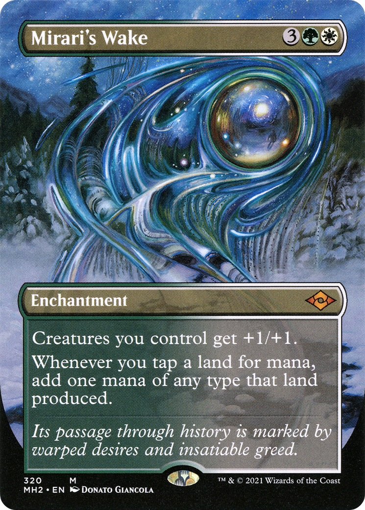 Mirari's Wake (MH2-320) [Modern Horizons 2] (Borderless) MTG Single Modern Horizons 2