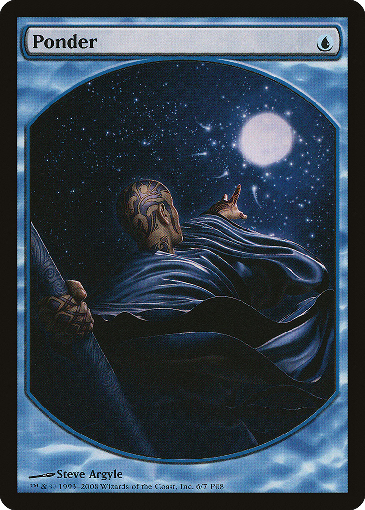 Ponder (MPRP-006) [Misc] Magic Player Rewards 2008 MTG Single Wizards of the Coast