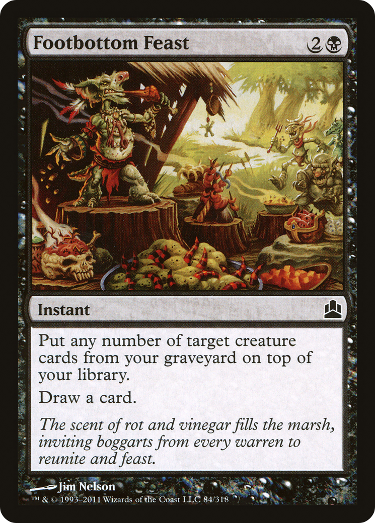 Footbottom Feast (CMD-084) [Commander 2011] MTG Single Wizards of the Coast