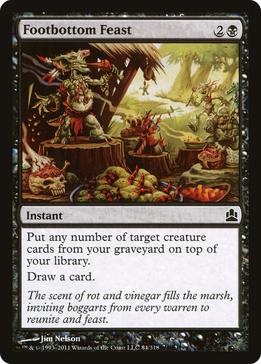 Footbottom Feast (CMD-084) [Commander 2011] MTG Single Wizards of the Coast