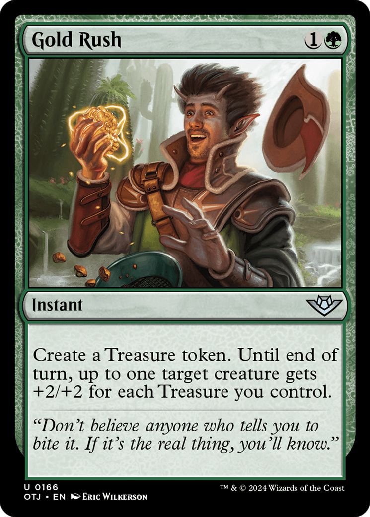 Gold Rush (OTJ-166) [Outlaws of Thunder Junction] MTG Single Wizards of the Coast