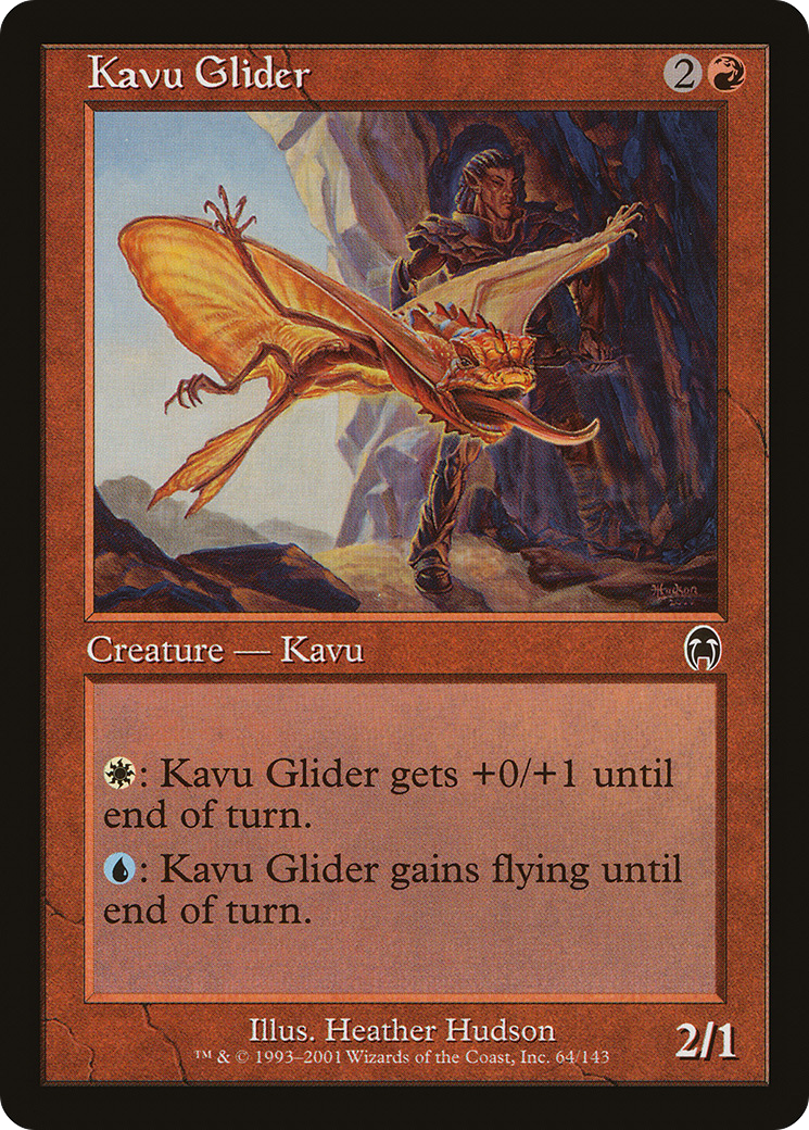 Kavu Glider (APC-064) [Apocalypse] Foil MTG Single Wizards of the Coast