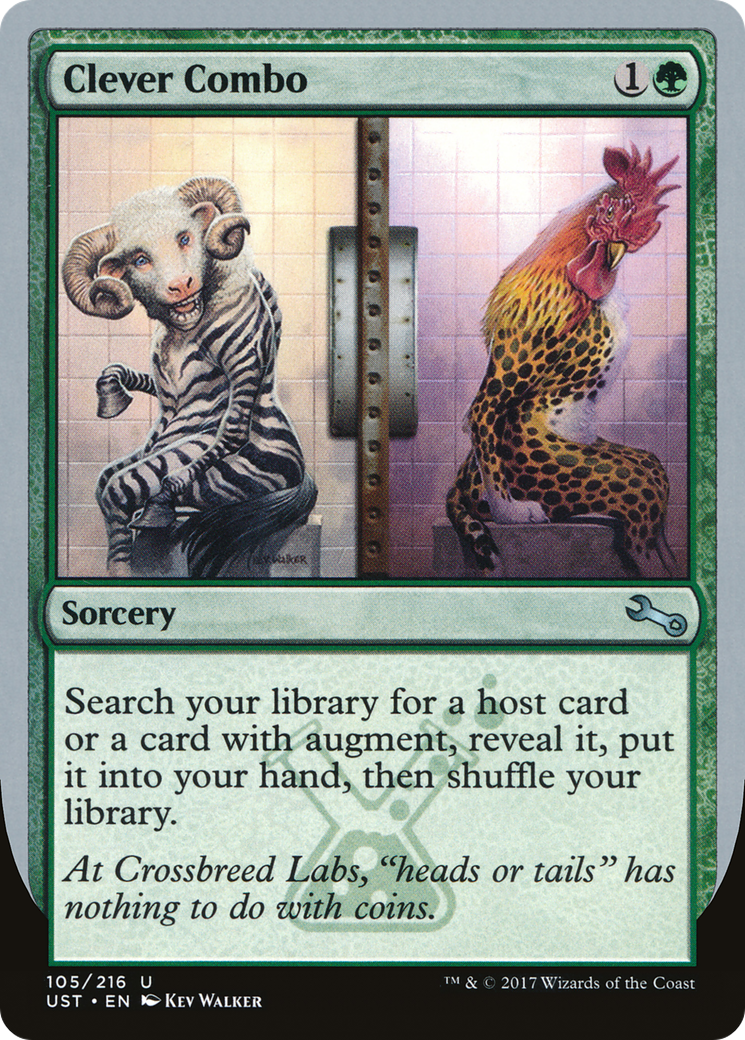 Clever Combo (UST-105) [Unstable] Foil MTG Single Wizards of the Coast