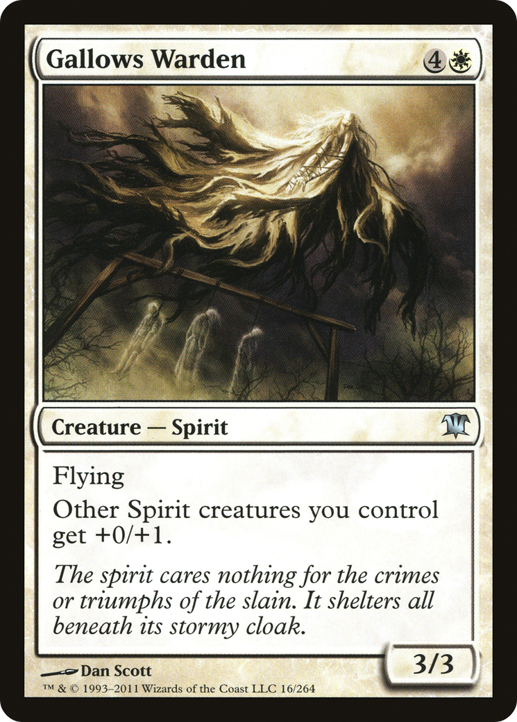 Gallows Warden (ISD-016) [Innistrad] MTG Single Wizards of the Coast