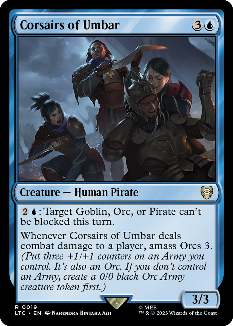 Corsairs of Umbar (LTC-019) [Tales of Middle-earth Commander] MTG Single Wizards of the Coast