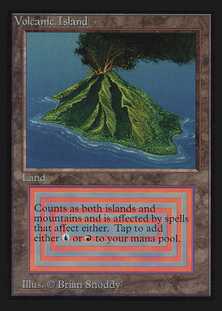 Volcanic Island (IE) (IED-) [Intl. Collectors' Edition] MTG Single Wizards of the Coast