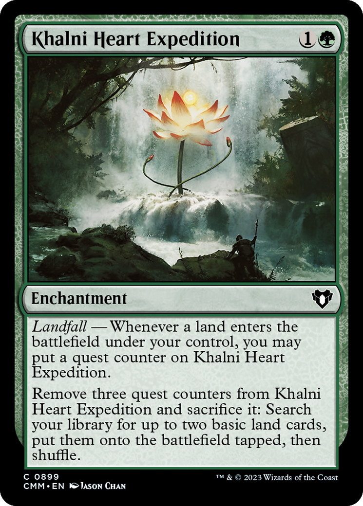 Khalni Heart Expedition (CMM-899) [Commander Masters] MTG Single Wizards of the Coast