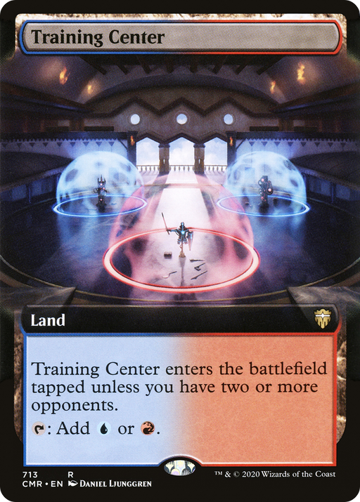 Training Center (CMR-713) [Commander Legends] (Extended Art) MTG Single Wizards of the Coast