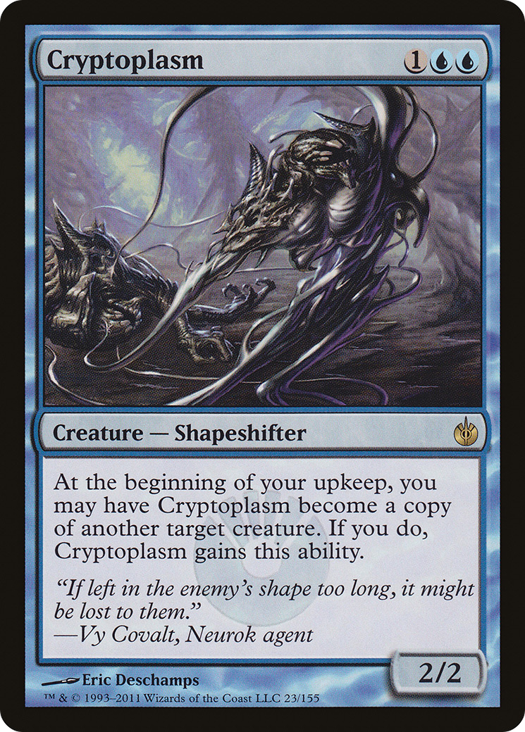 Cryptoplasm (MBS-023) [Mirrodin Besieged] Foil MTG Single Wizards of the Coast