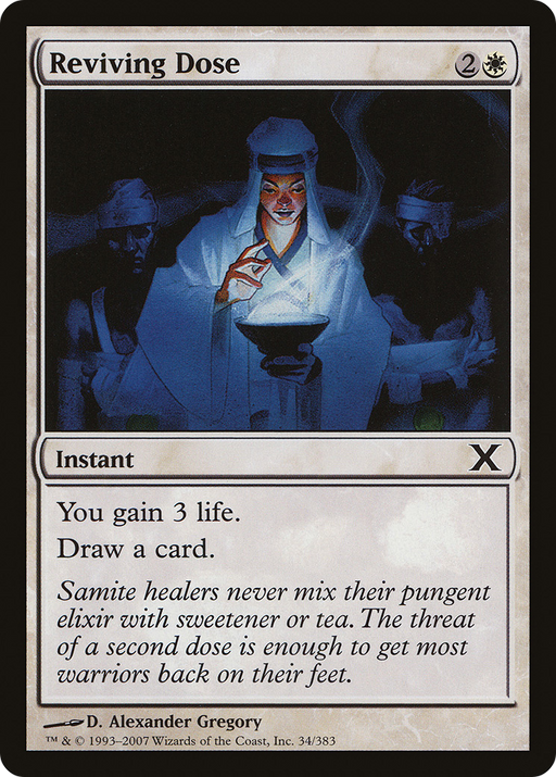 Reviving Dose (10E-034) [Tenth Edition] MTG Single Wizards of the Coast