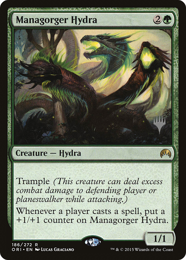 Managorger Hydra (PPIKO-186) [Magic Origins Promos] Foil MTG Single Wizards of the Coast