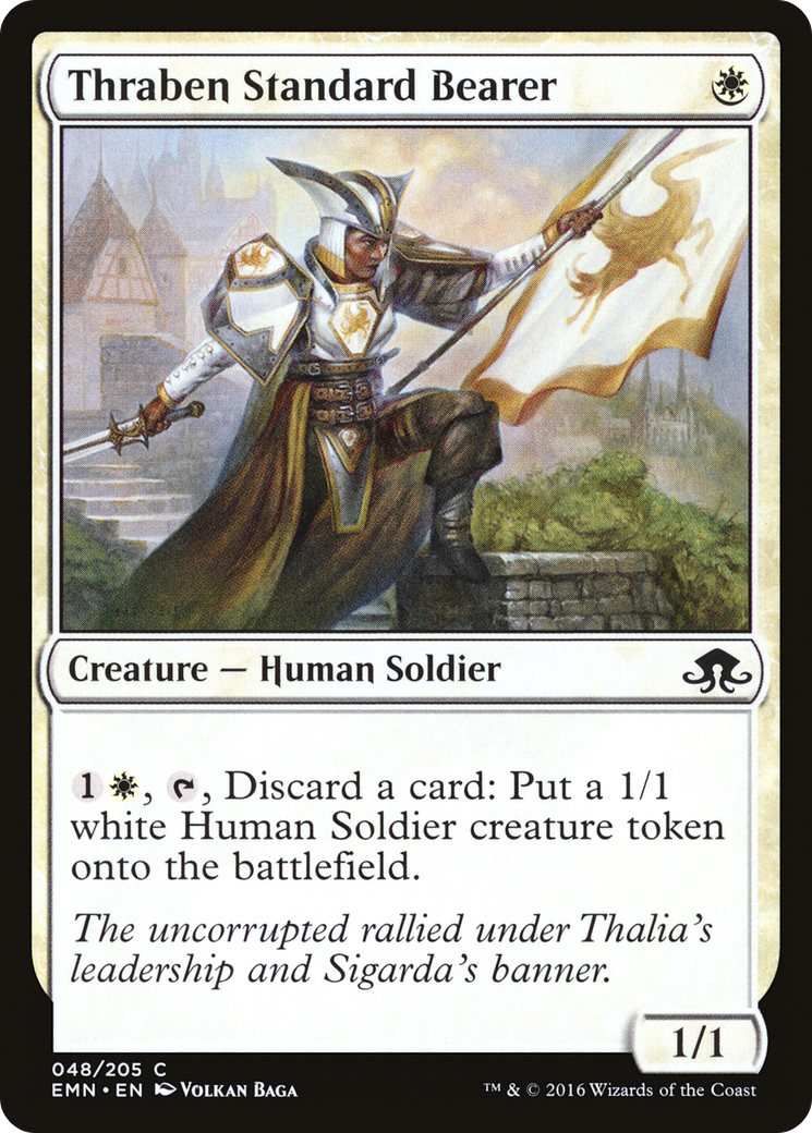 Thraben Standard Bearer [Eldritch Moon] MTG Single Magic: The Gathering