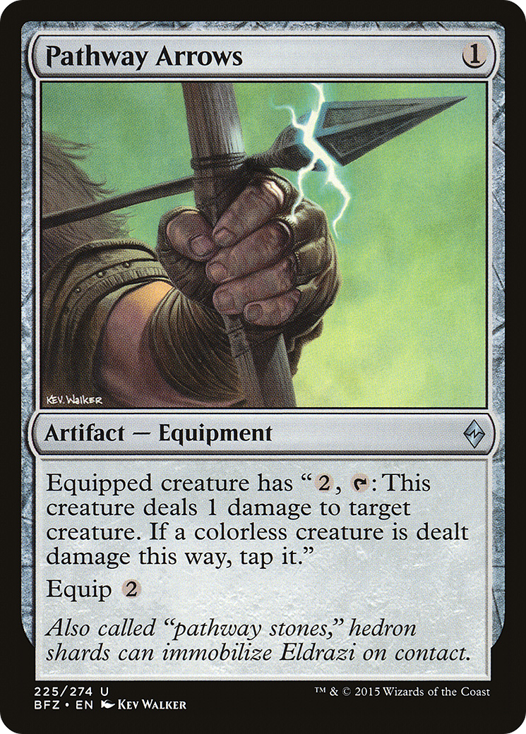 Pathway Arrows (BFZ-225) [Battle for Zendikar] Foil MTG Single Wizards of the Coast