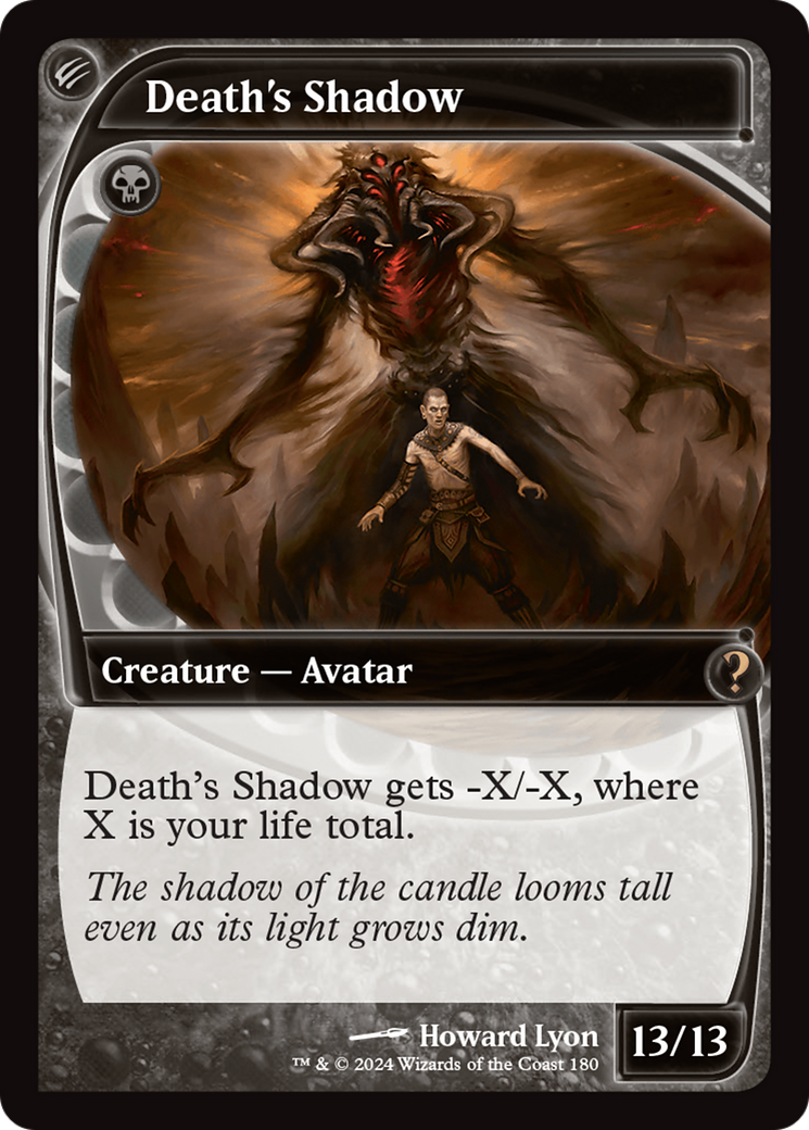Death's Shadow (Future Sight) (MB2-180) [Mystery Booster] Mystery Booster 2 MTG Single Wizards of the Coast
