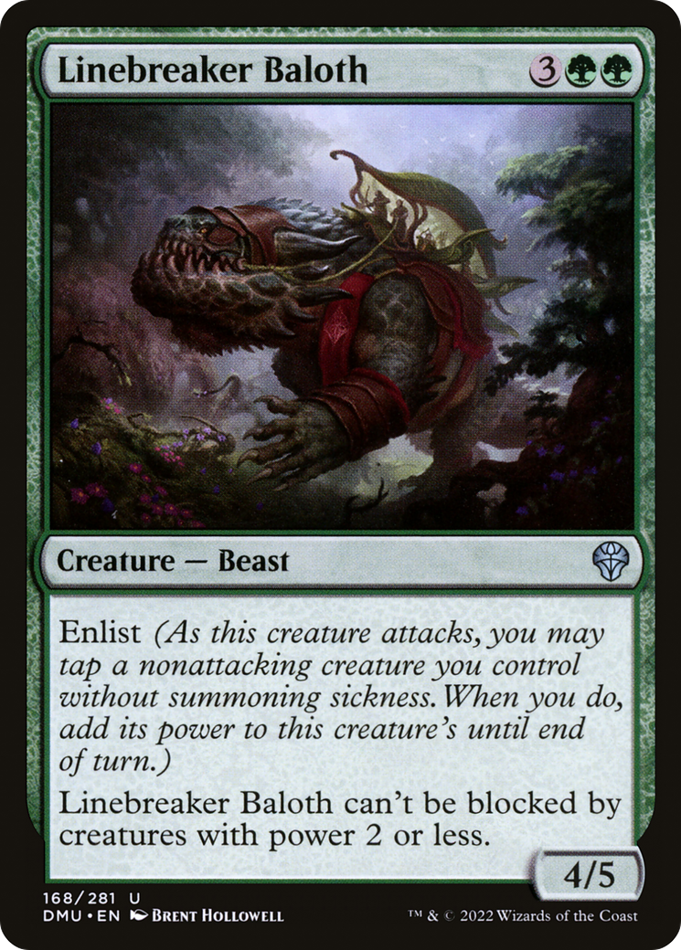 Linebreaker Baloth (DMU-168) [Dominaria United] MTG Single Wizards of the Coast