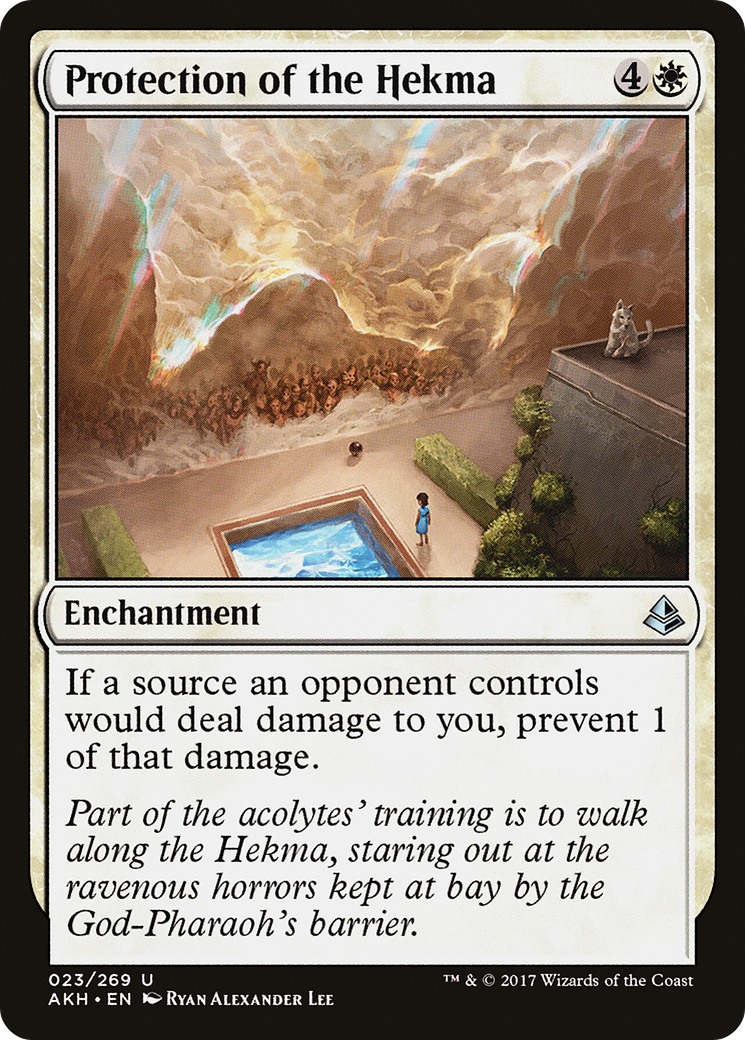 Protection of the Hekma (AKH-023) [Amonkhet] Foil MTG Single Wizards of the Coast