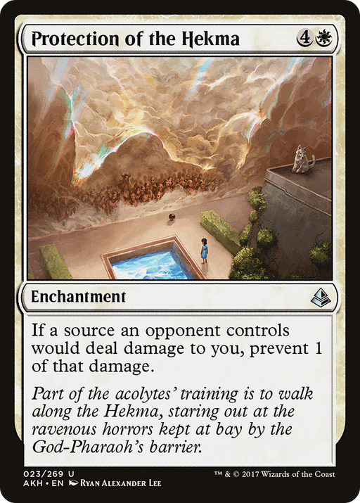 Protection of the Hekma (AKH-023) [Amonkhet] MTG Single Wizards of the Coast