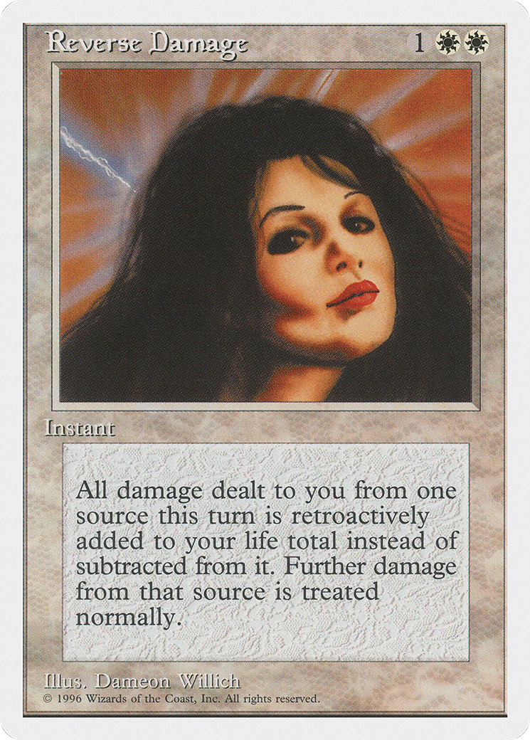 Reverse Damage (2PS-007) [Misc] Introductory Two-Player Set MTG Single Wizards of the Coast
