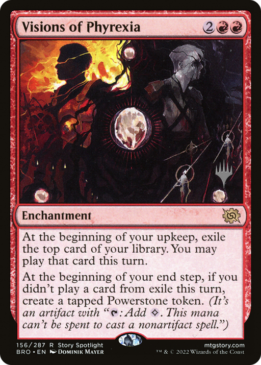 Visions of Phyrexia (PPBRO-156P) [The Brothers' War Promos] Foil MTG Single Wizards of the Coast