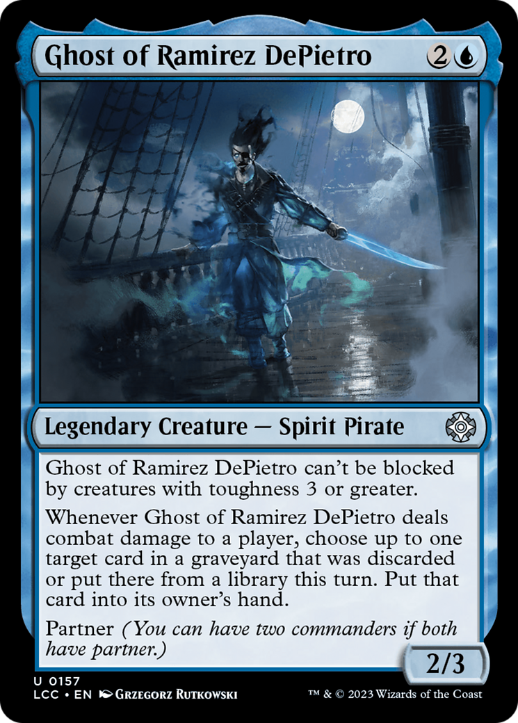 Ghost of Ramirez DePietro (LCC-157) [The Lost Caverns of Ixalan Commander] MTG Single Wizards of the Coast