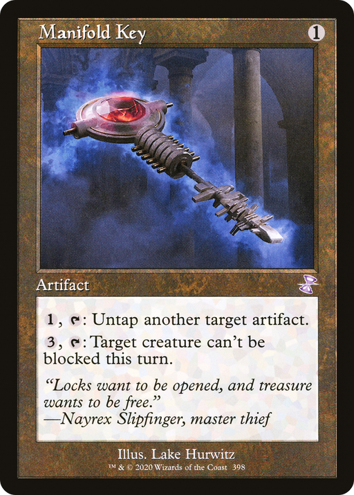 Manifold Key (TSR-398) [Time Spiral Remastered] MTG Single Wizards of the Coast