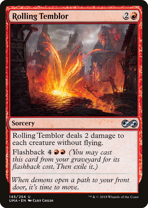 Rolling Temblor (UMA-145) [Ultimate Masters] MTG Single Wizards of the Coast