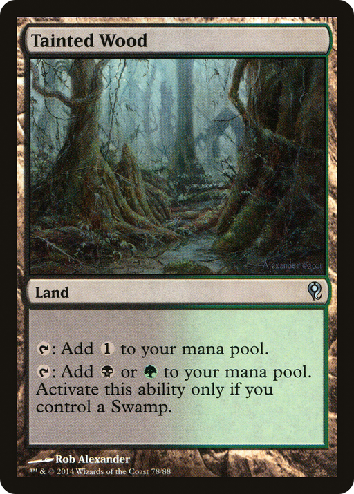 Tainted Wood (DDM-078) [Misc] Duel Decks: Jace vs. Vraska MTG Single Wizards of the Coast