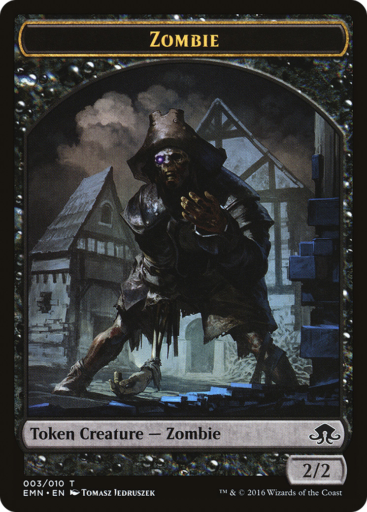Zombie Token (003) (EMN-003) [Tokens] Eldritch Moon Tokens MTG Single Wizards of the Coast