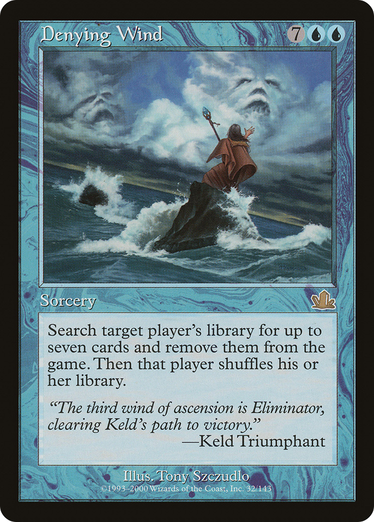 Denying Wind (PCY-032) [Prophecy] MTG Single Wizards of the Coast