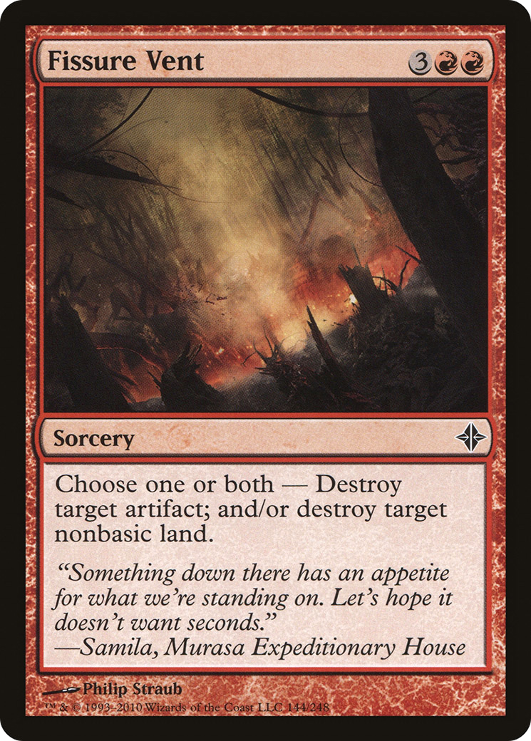 Fissure Vent (ROE-144) [Rise of the Eldrazi] MTG Single Wizards of the Coast
